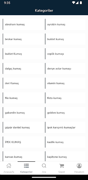 METEZER KUMAŞ Screenshot 1