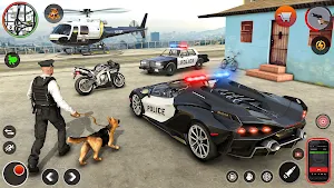 Police Chase Car Driving Games Screenshot 1