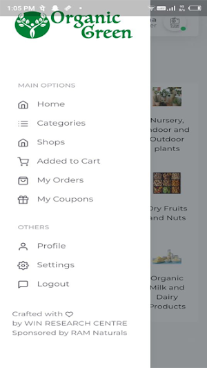 Organic Green Screenshot 2
