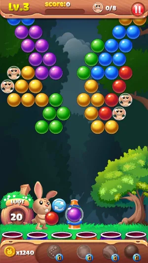 Bubble Bunny Rescue - Bubble Shooter Screenshot 2