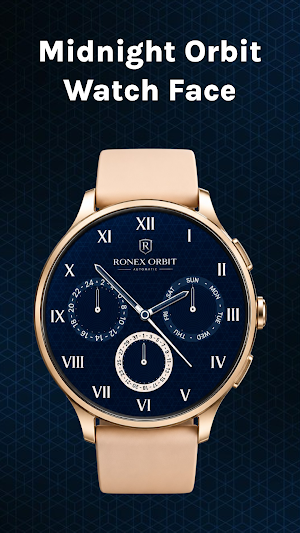 Midnight Orbit Watch Face Screenshot 0