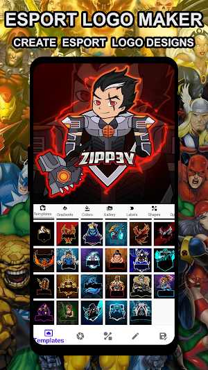 Esports Gaming Logo Maker Screenshot 1