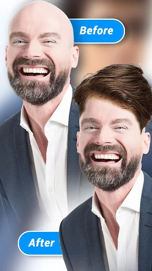Hair Style Photo Editor Screenshot 0