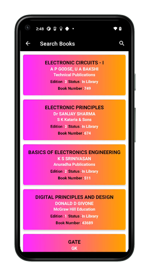 Smart Library Screenshot 2