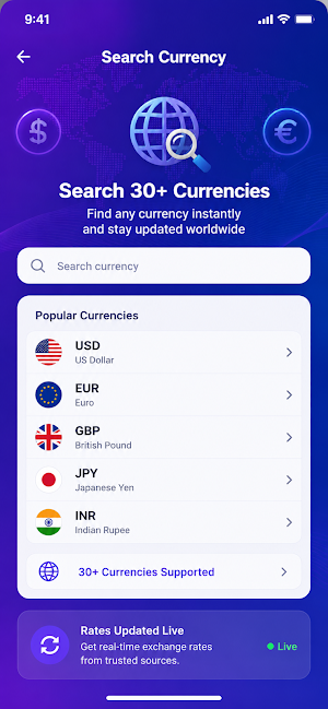 Currency Converter Calculator Screenshot 2