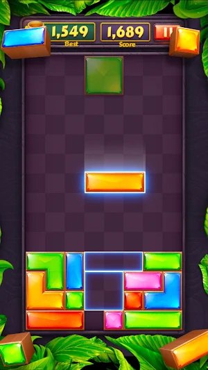 Brickdom - Drop Puzzle Screenshot 1