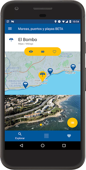 Tides and Beaches Spain Screenshot 0