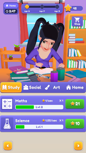 Idle Girl Life Screenshot 0