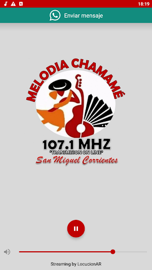 Melodía Chamamé 107.1 Screenshot 3