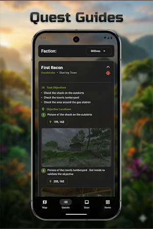 GZW Map & Companion Screenshot 2