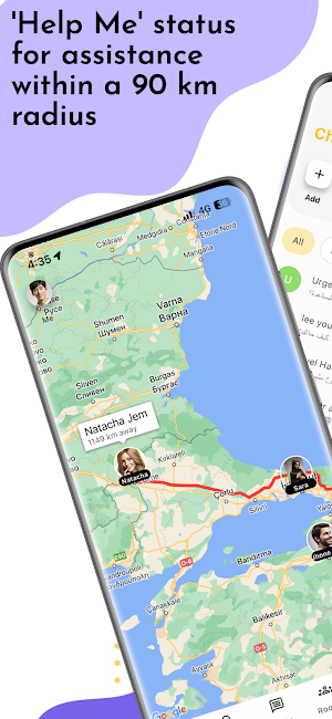 AI Chats24H: Nearby Chat & Aid Screenshot 0