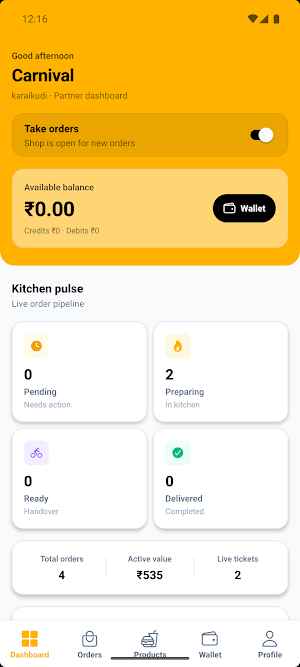 Foodbees Restaurant Screenshot 0