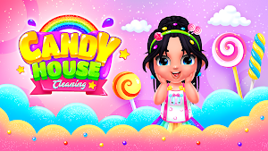 Candy House Cleaning Screenshot 0