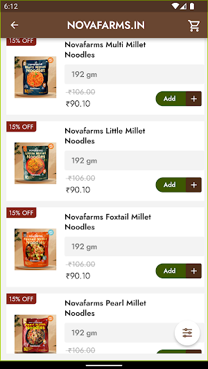 NOVAFARMS.IN Screenshot 1