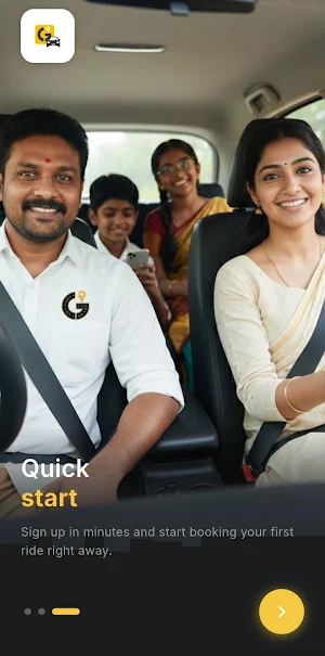 GoRide: Cab, Bike Taxi & Pool Screenshot 1