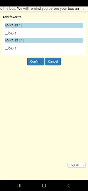 TAI BUS student transportation Screenshot 2