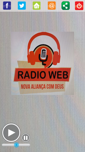 Web Rádio NovaAliança com Deus Screenshot 0