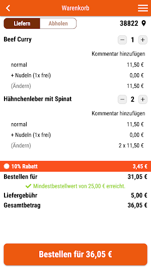 Solo Food 3 Halberstadt Screenshot 1