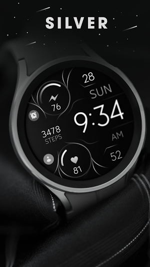 Rose Gold Elegant 2 watch face Screenshot 3