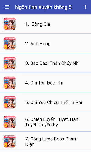 Truyện ngôn tình xuyên không 5 Screenshot 1