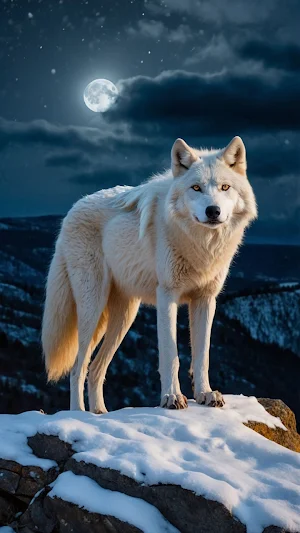 Wolf Wallpaper 4K Screenshot 2