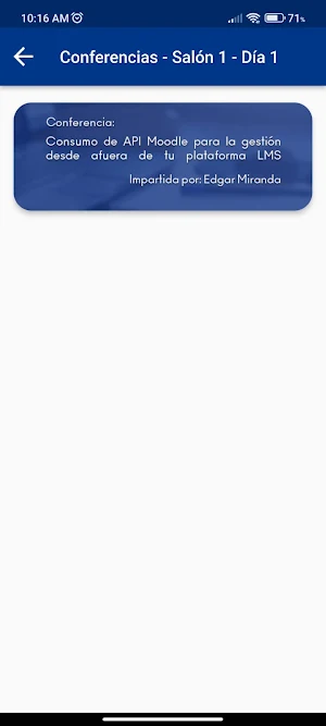 MoodleMoot México Screenshot 3