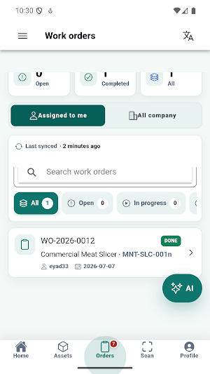 HygieneTech Screenshot 2