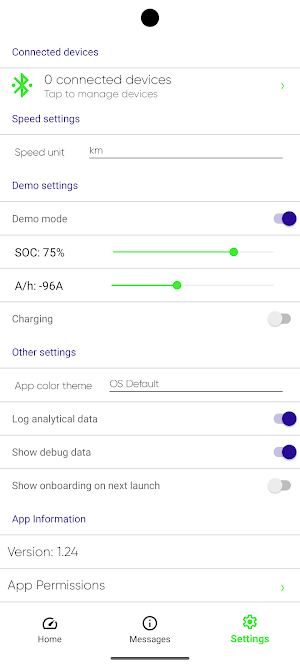 Green Marine App Screenshot 2