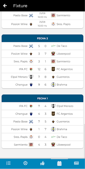 Liga Andina BRC Screenshot 2