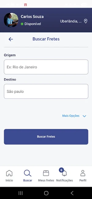 NFretes Screenshot 1