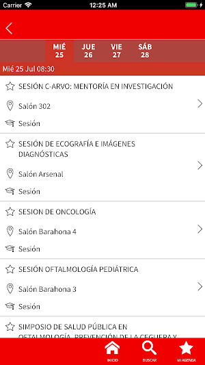 Congreso de Oftalmología 2018 Screenshot 1