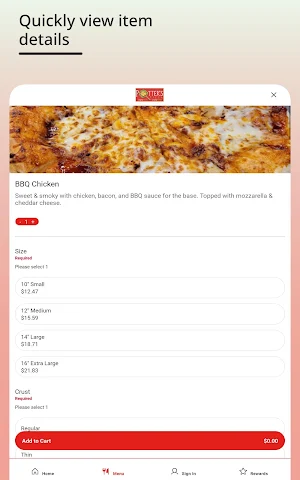 Potter's Pizza Screenshot 3
