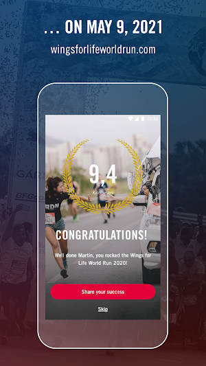 Wings for Life World Run Screenshot 3