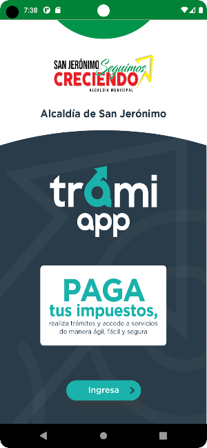 Trami App San Jeronimo Screenshot 0