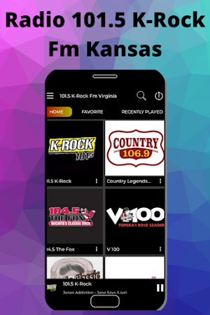 101.5 K-Rock Fm Kansas Screenshot 3