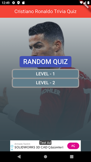 Cristiano Ronaldo Trivia Quiz Screenshot 0