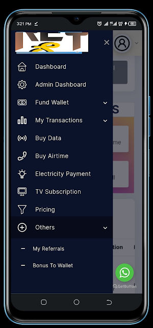 SreyNet Data App Screenshot 1