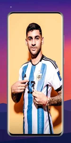 Cristian Romero 4K Wallpaper Screenshot 1