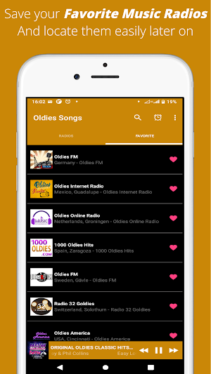 Oldies Music Radio 60s 70s 80s Screenshot 2