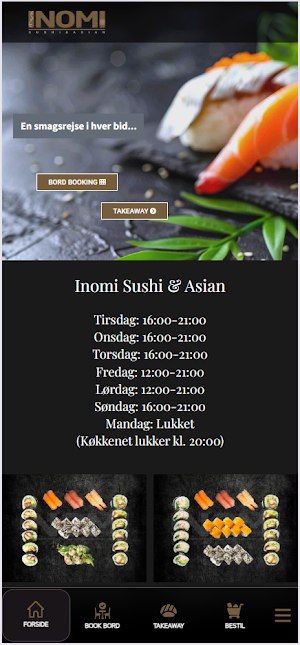 Inomi Sushi Screenshot 2
