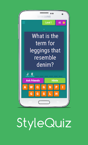 Clothing Style Quiz Screenshot 1