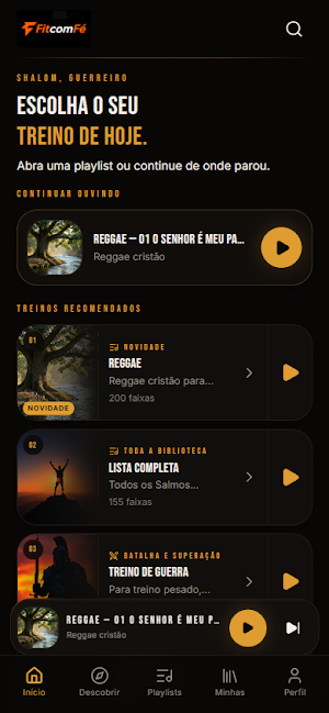 FIT COM FÉ Screenshot 3