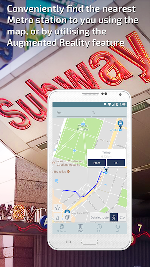 Brussels Metro Guide and Subway Route Planner Screenshot 3