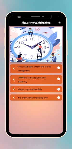 Ideas for organizing time Screenshot 1