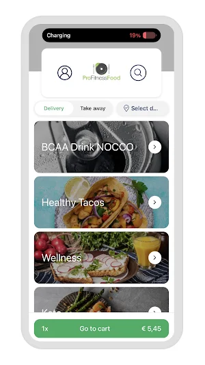 Pro Fitness Food Screenshot 1