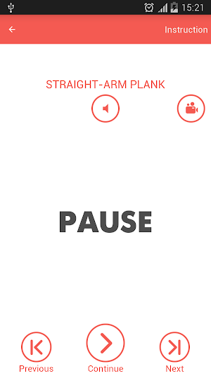 Abs workout 7 minutes Screenshot 3