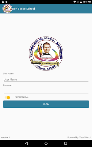 Don Bosco School Baghchung Screenshot 0