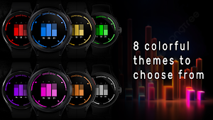 Day Progress Modern Watch Face Screenshot 0