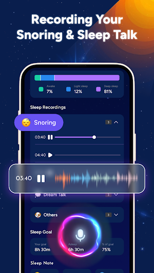 Sleep Tracker: White Noise Screenshot 1