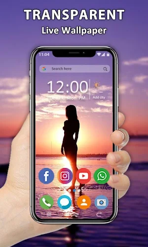 Transparent Screen - Live Video Wallpaper Screenshot 1